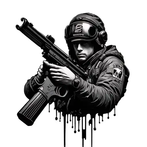 21 pilots block tattoo design idea