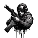 21 pilots block tattoo design idea