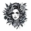 Shemale tattoo design idea