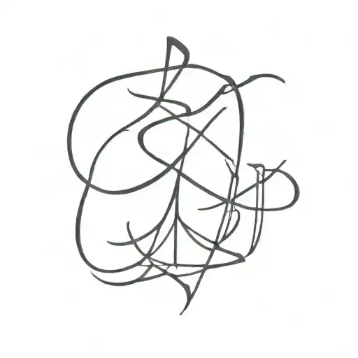 Love Kanji symbol tattoo design idea