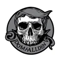 Tatoo of the name DOMALDEN tattoo design idea