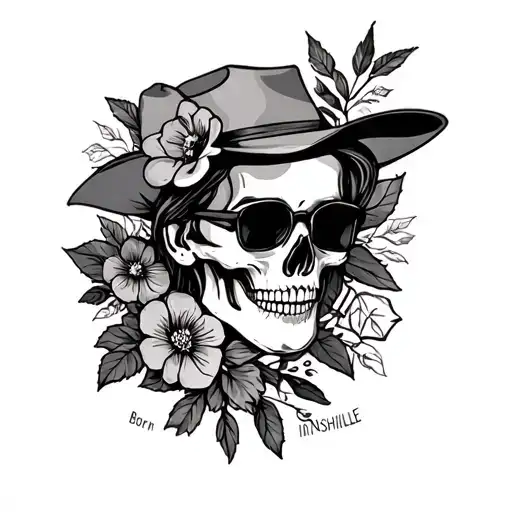 born in nashville tattoo design idea