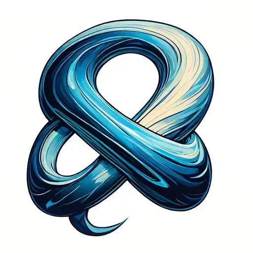 Infinity sign 2006 Ahmed tattoo design idea