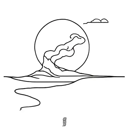 journey before destination tattoo design idea