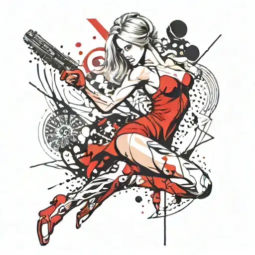 thick annie leonhart sexy nude tattoo design idea