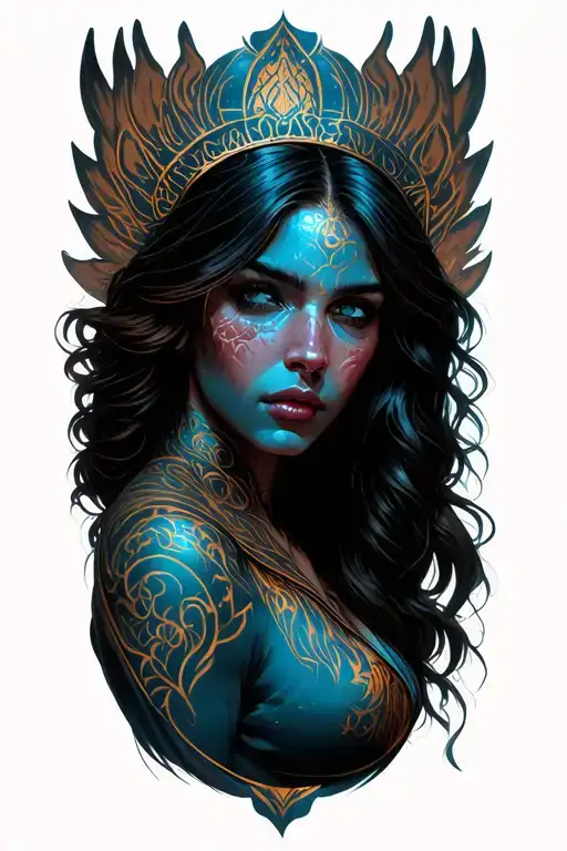 Karnas story description  tattoo design idea