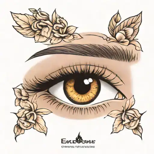 eyebrows microblading tattoo design idea