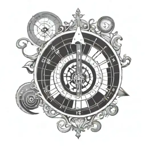 circle of fifths tattoo design idea