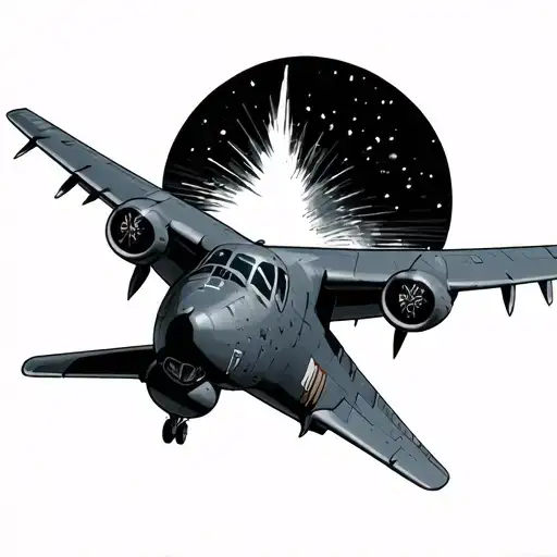 C130 tattoo design idea