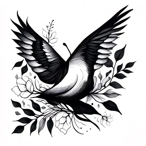 Minimalist fine line tattoo. A continuous delicate line representing life's journey. Integrate these elements subtly alo tattoo design idea