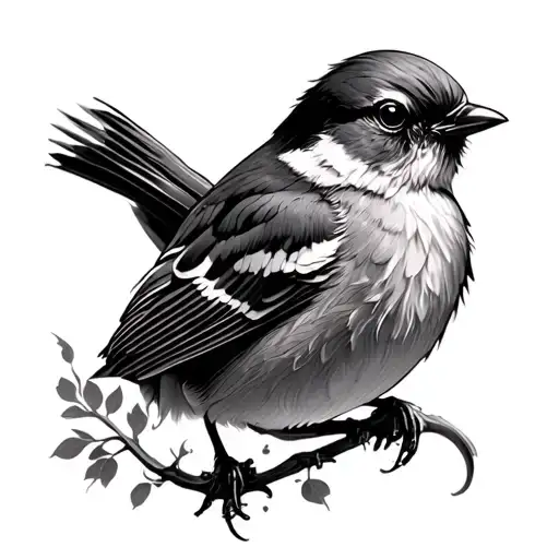 Robin tattoo design idea