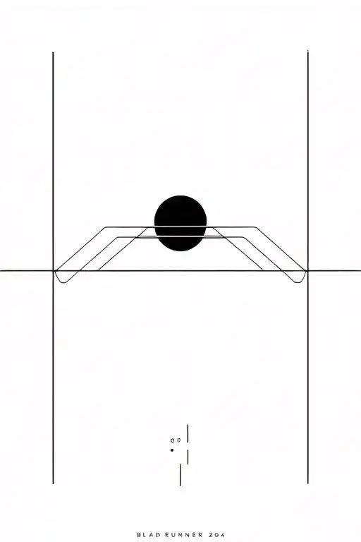 blade runner 2049 tattoo design idea