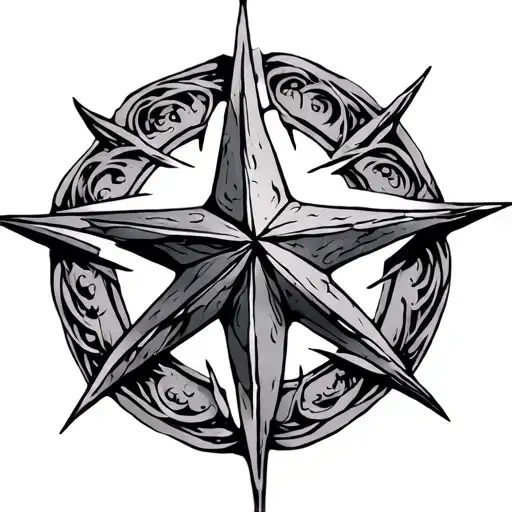 Chaos Star tattoo design idea