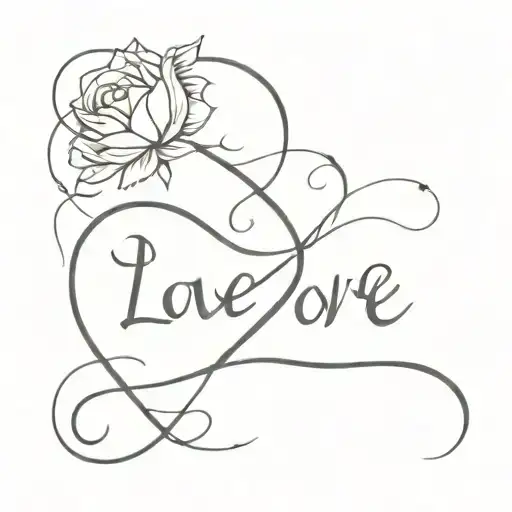 sister abuse resilience infinite love with tattoo design idea