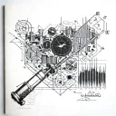 Combine a sketchbook with a stock market graph to represent your occupation in investment banking and your passion for sketching tattoo design idea