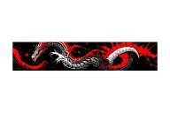sea serpent waves flowing tattoo design idea