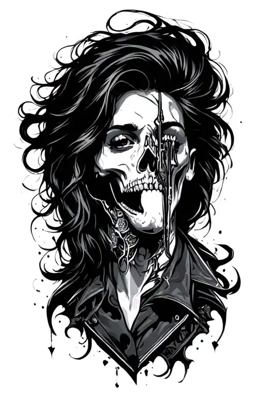 risk taker tattoo design idea