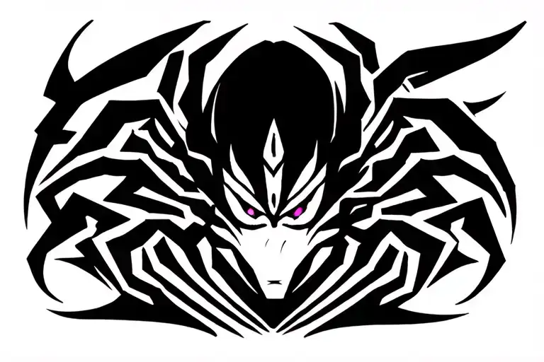 Hisoka Spider 8 tattoo design idea