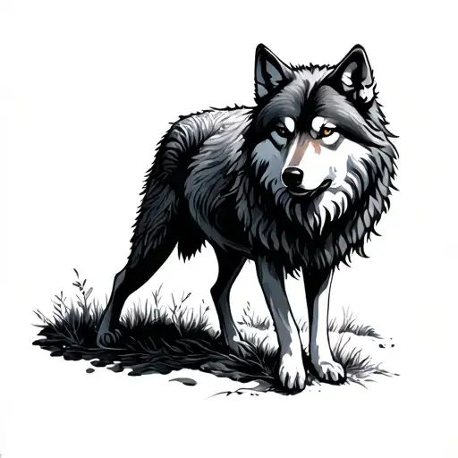 wolf in sheeps clothing tattoo design idea