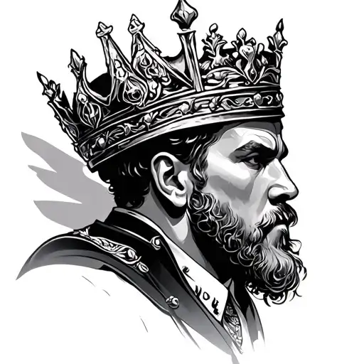 King Baldwin 4 tattoo design idea