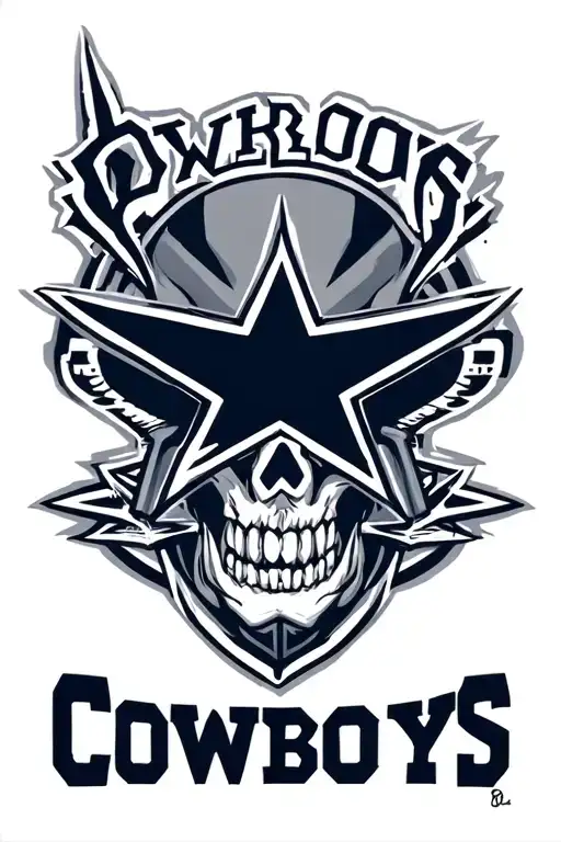 Dallas Cowboys tattoo design idea