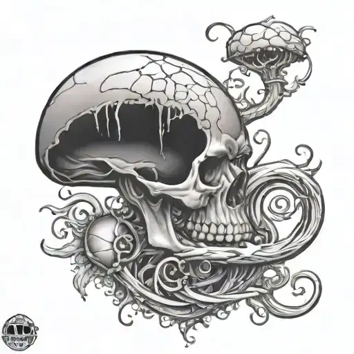 alice in chains nutshell tattoo design idea