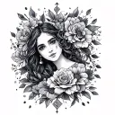 love, religion, self love tattoo design idea