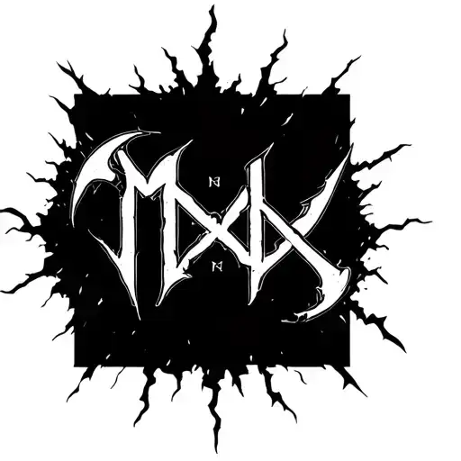 "Malkuth" The Overlap (Center Zone or Edge-to-Edge Fusion)	•	Where the two realms blend, show:	•	Light piercing through cracks i tattoo design idea