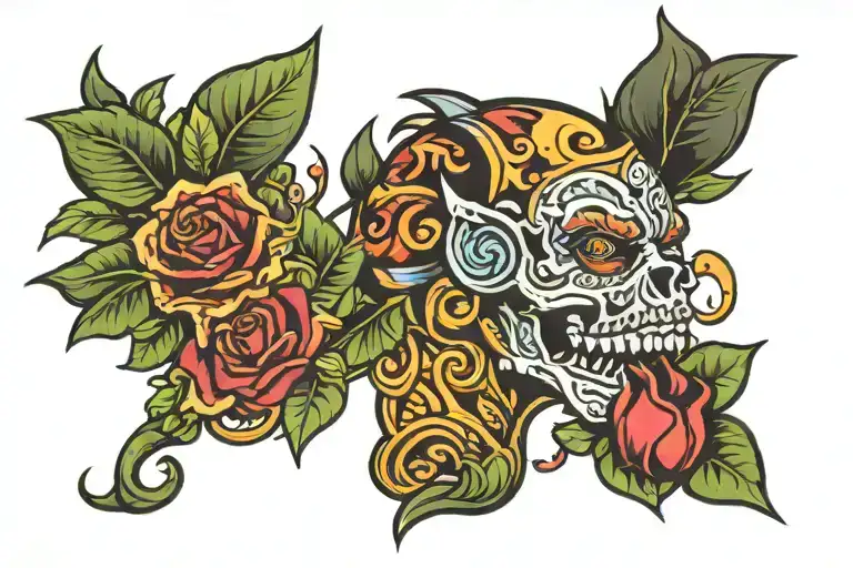 999 Juice World tattoo design idea