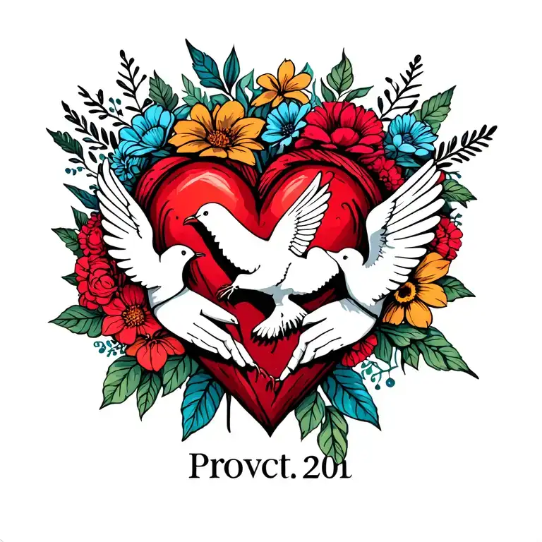 memorial tattoo for mom located on inner wrist, heartbeat monitor representing date of birth & death flowers, doves tattoo design idea