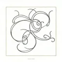 Pisces Taurus Libra symbol intertwined tattoo design idea
