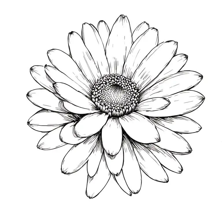 chrysanthemum, Daisy, Lily of the valley tattoo design idea