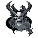 Metallica tattoo design idea