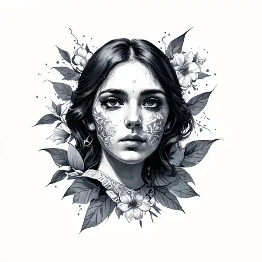 past present future tattoo design idea