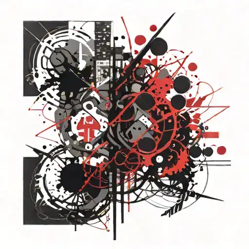 git graph tattoo design idea