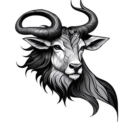 Taurus,Leo,Sagittarius, Libra zodiac sign tattoo design idea