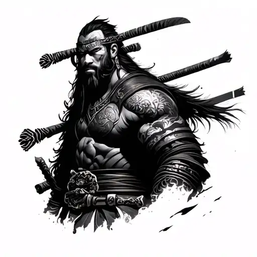 Ronin tattoo design idea