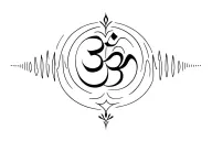 ohm mane padme hum, sound waves emanating tattoo design idea