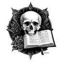 Job Bible tattoo design idea