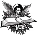 Job Bible tattoo design idea