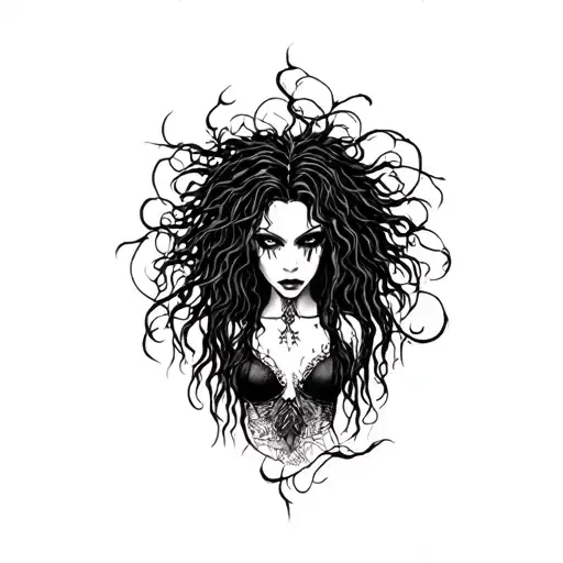 bellatrix lastrange tattoo design idea