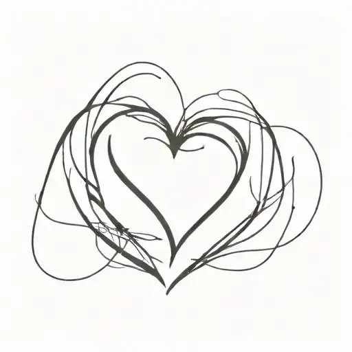I want a mini tattoo of a classic heart thawed out and inside with the date 21 tattoo design idea