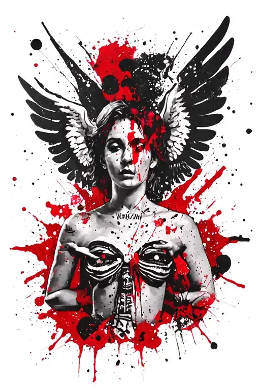 Nirvana In Utero tattoo design idea