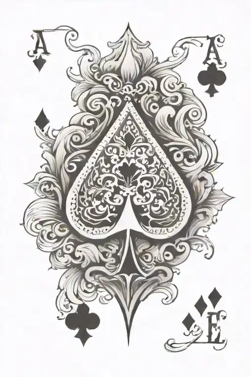 Spade Ink 6,146+ Spade Tattoos in 2026 - BlackInk AI