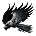 Harry Potter Phoenix tattoo design idea