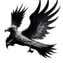 Harry Potter Phoenix tattoo design idea