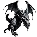 Gothic Gargoyle tattoo design idea