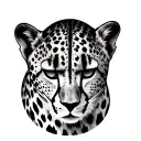 Cheetah Print tattoo design idea