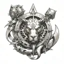 full metal alchemist tattoo design idea