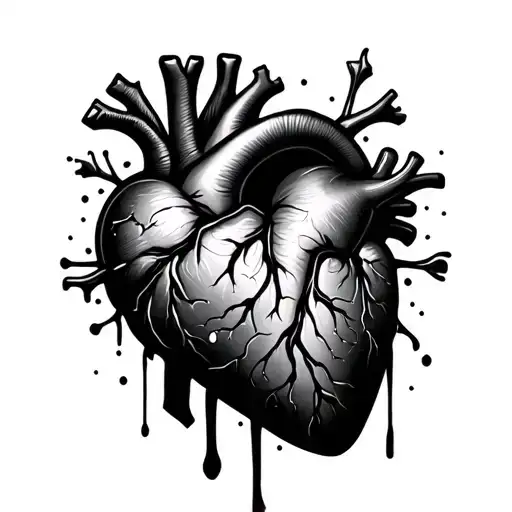 Autism Heart tattoo design idea